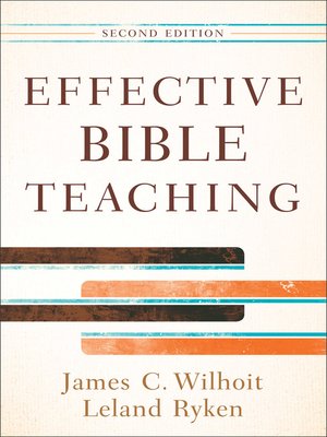cover image of Effective Bible Teaching